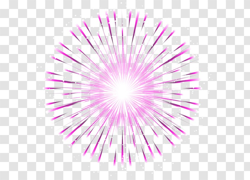 Light Fireworks Pink Clip Art - Background Transparent PNG