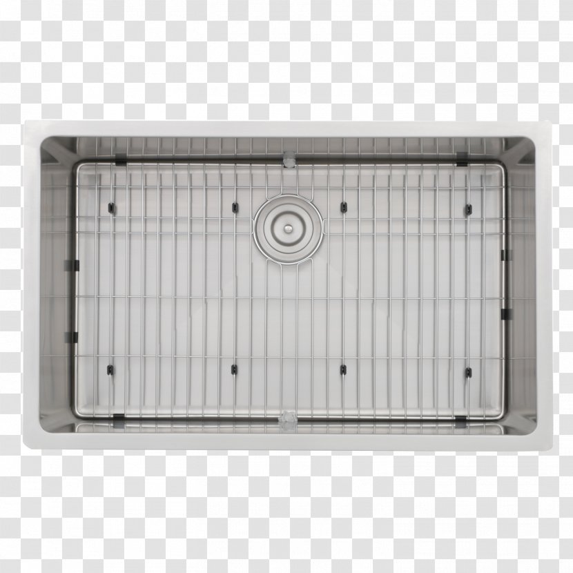 Sink Stainless Steel Strainer Metal - Rectangle Transparent PNG