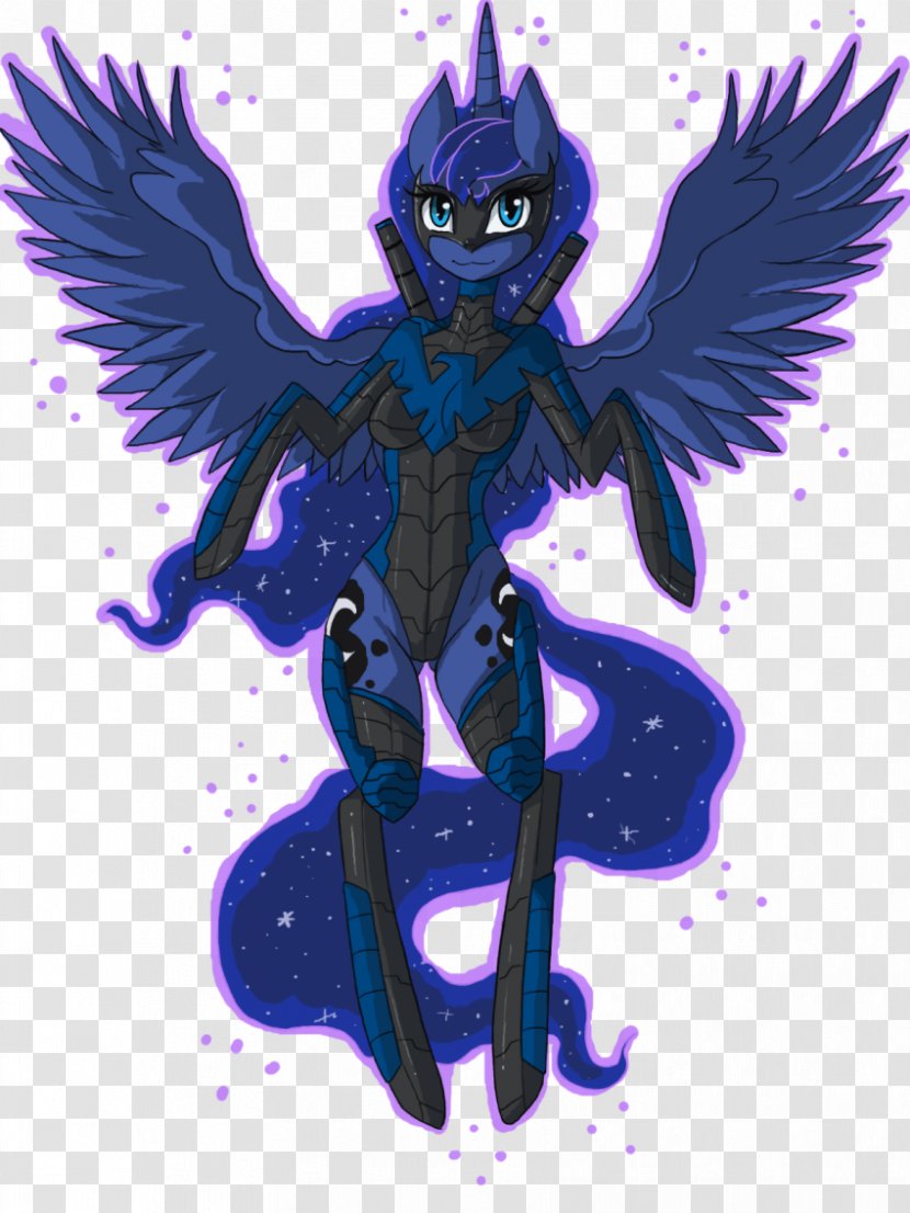 Princess Luna Pony Twilight Sparkle Nightwing DeviantArt - Flower Transparent PNG