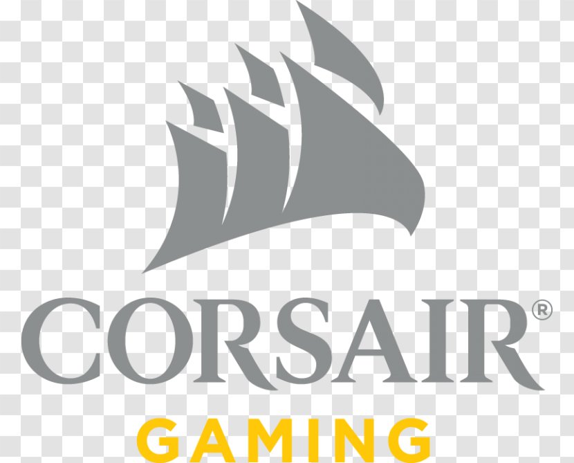 Corsair Components Logo Video Games Desktop Wallpaper - Trademark - Pattern Transparent PNG