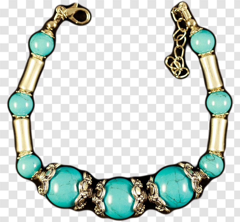 Turquoise Necklace Bead Bracelet Jewellery - Bracelets For Women Transparent PNG
