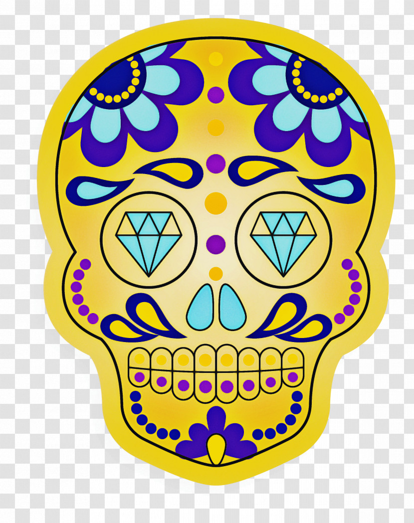 Skull Mexico Transparent PNG