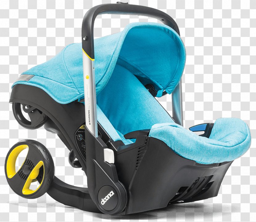 Doona Infant Car Seat Stroller Baby & Toddler Seats Transport - Turquoise Transparent PNG