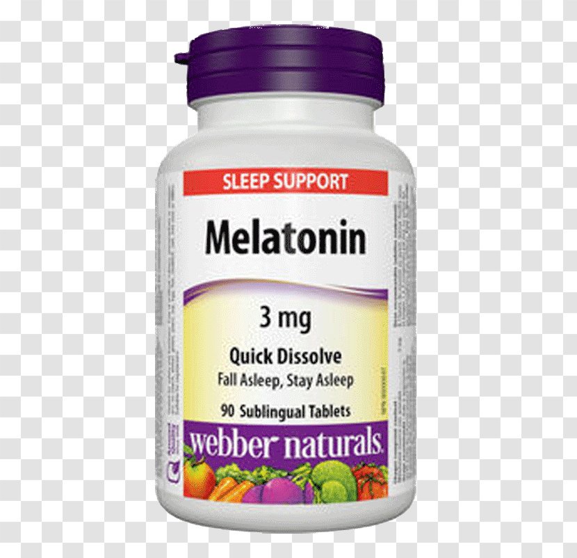Melatonin Canada Dietary Supplement Sublingual Administration Tablet - Magnesium Citrate Transparent PNG