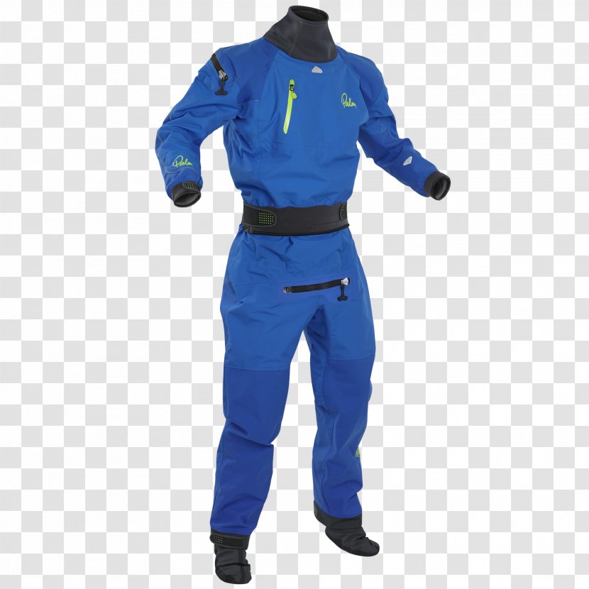 Dry Suit Canoe Whitewater Kayak - Blue Transparent PNG
