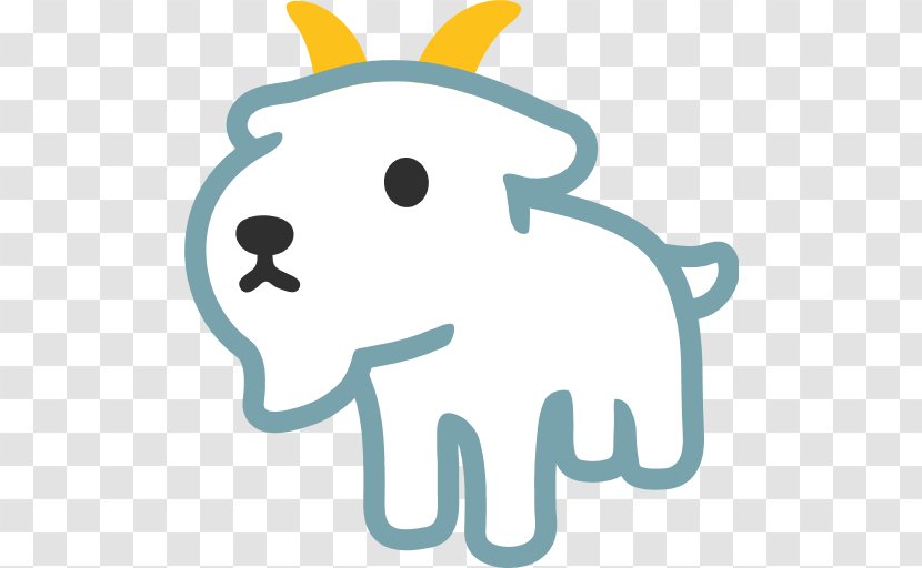 Emoji Goat Google Android Sticker - Dog Like Mammal - Ear Of Rice Transparent PNG