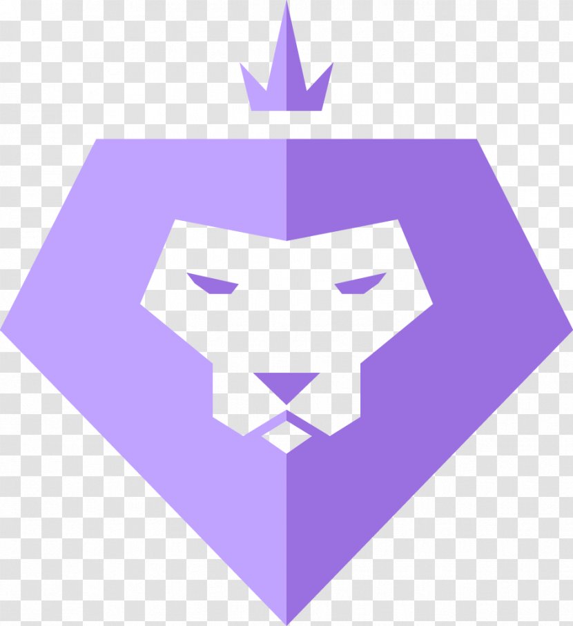 Lion Logo Euclidean Vector - Pattern - Head Material Transparent PNG