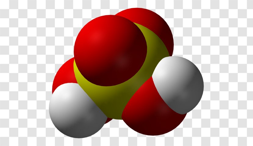Sulfuric Acid Sulfate Oleum Chemistry - Ball - Sulfur Dioxide Transparent PNG