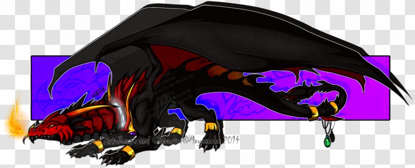 Dragon - Purple Transparent PNG