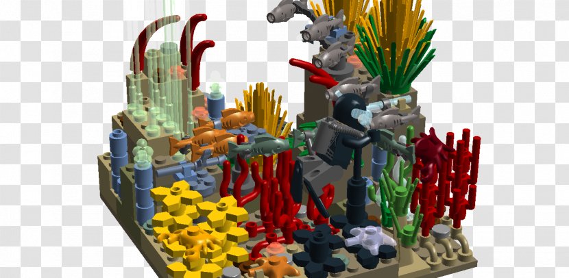 Lego Ideas The Group Toy Coral Reef - Sea Monster Transparent PNG