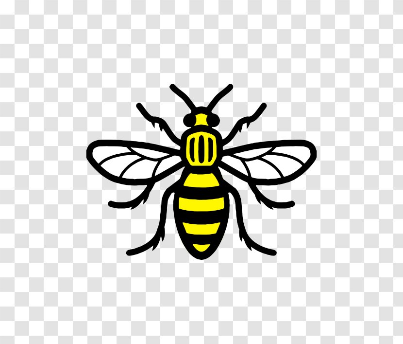 2017 Manchester Arena Bombing Worker Bee T-shirt - Logo Badge Tattoo Transparent PNG