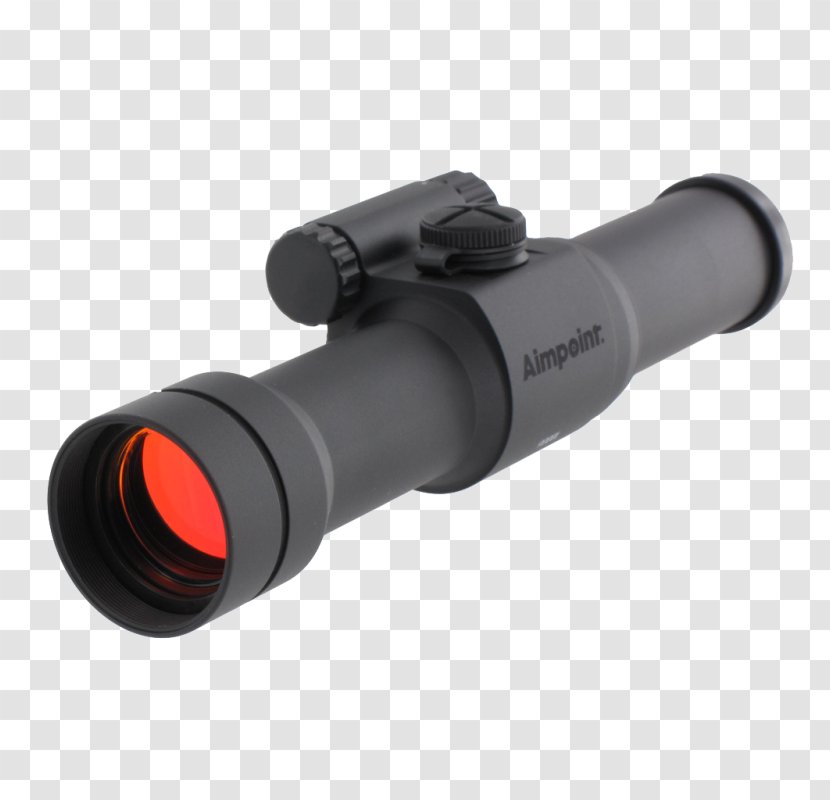 Aimpoint AB Reflector Sight Red Dot CompM4 - Cartoon - Weapon Transparent PNG