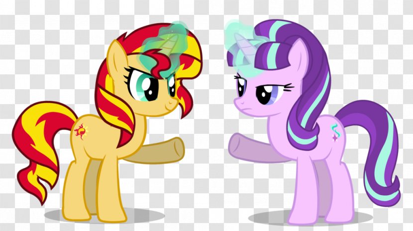 Pony Sunset Shimmer Twilight Sparkle Pinkie Pie Rainbow Dash - Watercolor - Starlight Transparent PNG