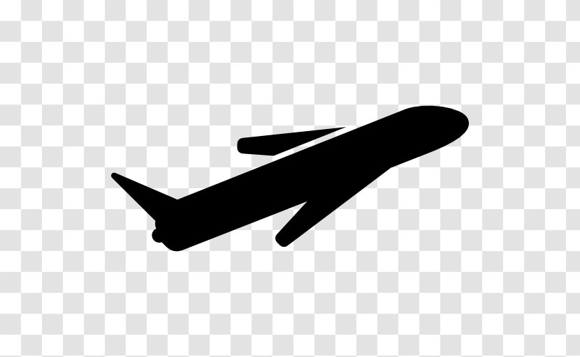 Airplane Flight Silhouette - Plane Vector Transparent PNG