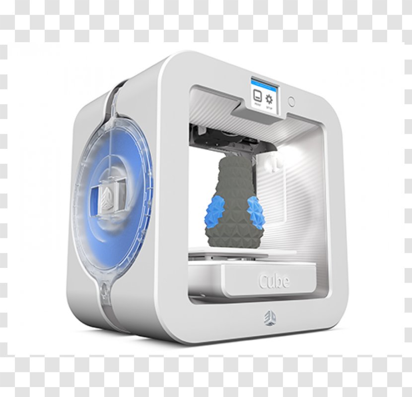 3D Printing Systems Cube 3 Printer - 3d Filament Transparent PNG