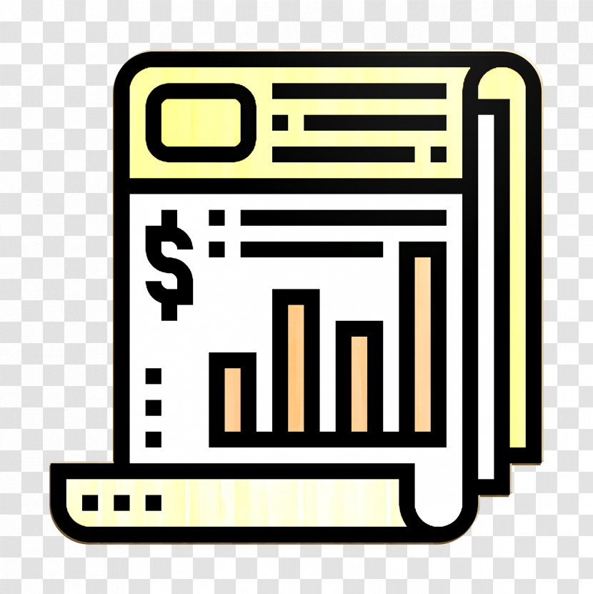 Newspaper Icon Investment Icon Report Icon Transparent PNG