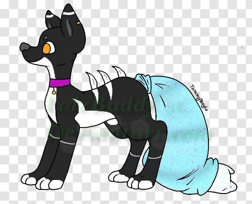 Cat Dog Horse Tail Clip Art - Carnivoran - Holding A Pillow Transparent PNG