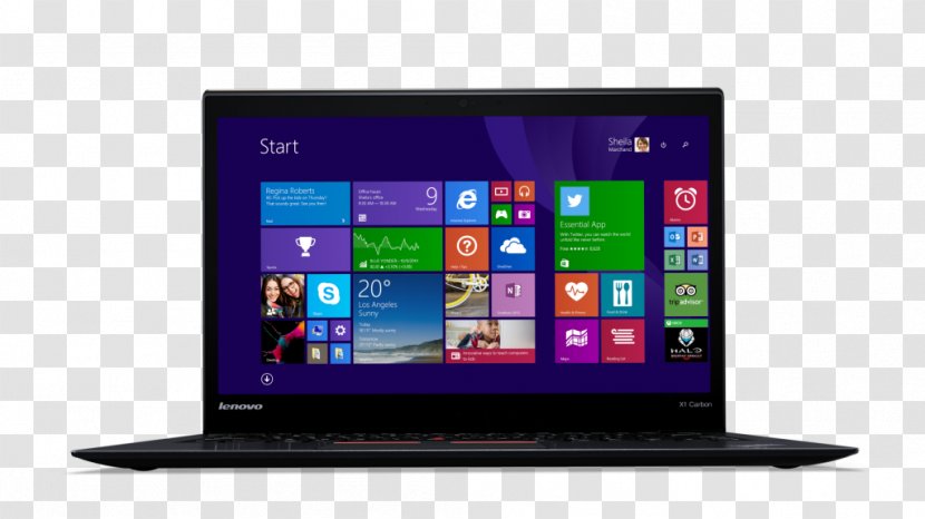 ThinkPad X Series X1 Carbon Laptop Intel Lenovo - Gadget Transparent PNG