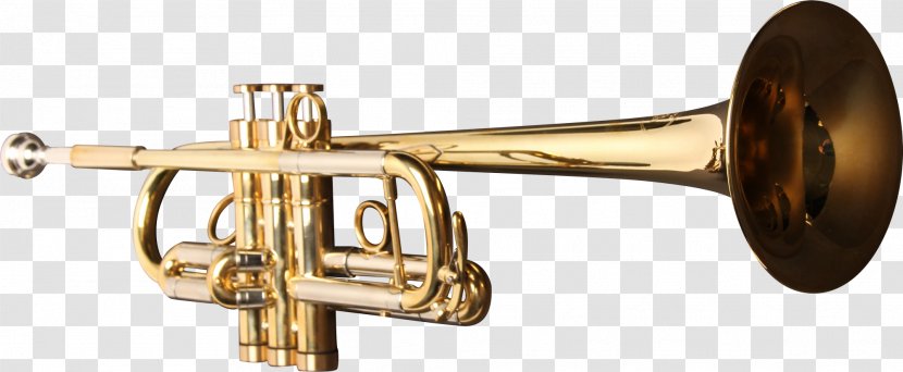 Trumpet Brass Instruments Musical Flugelhorn - Heart Transparent PNG