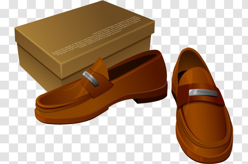 Brogue Shoe Boot - Vector Shoebox And Shoes Transparent PNG