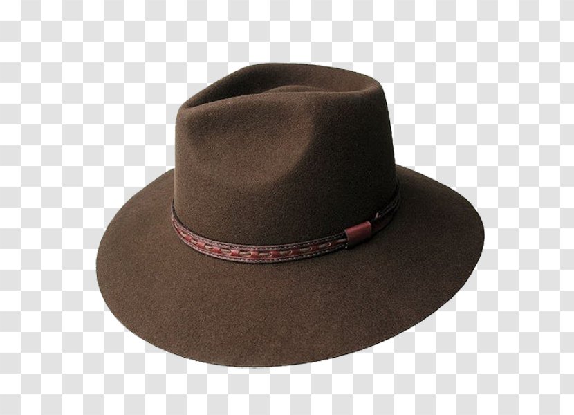 Fedora Brown Australia Hat Tough - Dirt - Women's Hats Transparent PNG