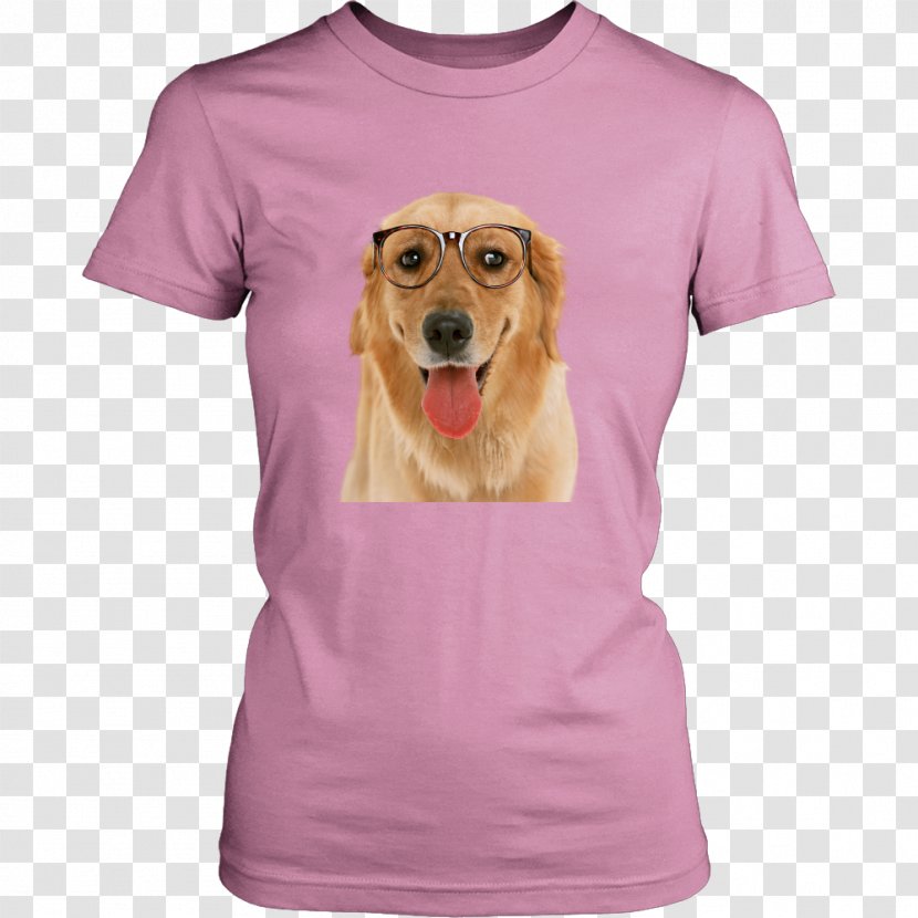 T-shirt Hoodie Clothing Neckline - Jeans - Large Dogs Golden Retriever Transparent PNG
