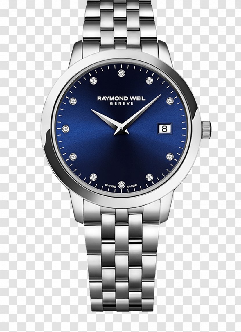 Raymond Weil Watch Jewellery Blue Eco-Drive - Strap Transparent PNG