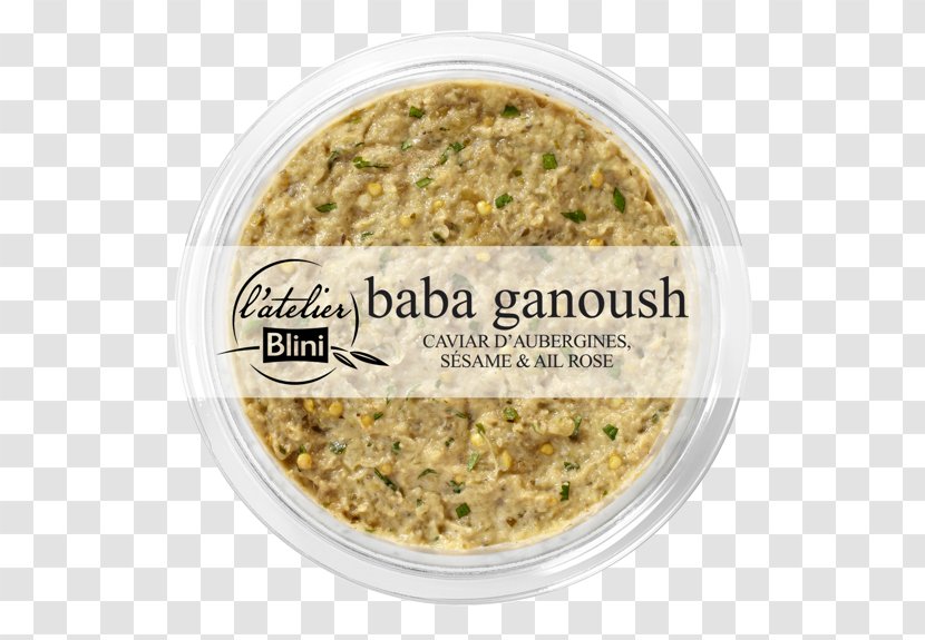 Vegetarian Cuisine Taramasalata Blini Baba Ghanoush Hummus - Recipe - Eggplant Transparent PNG