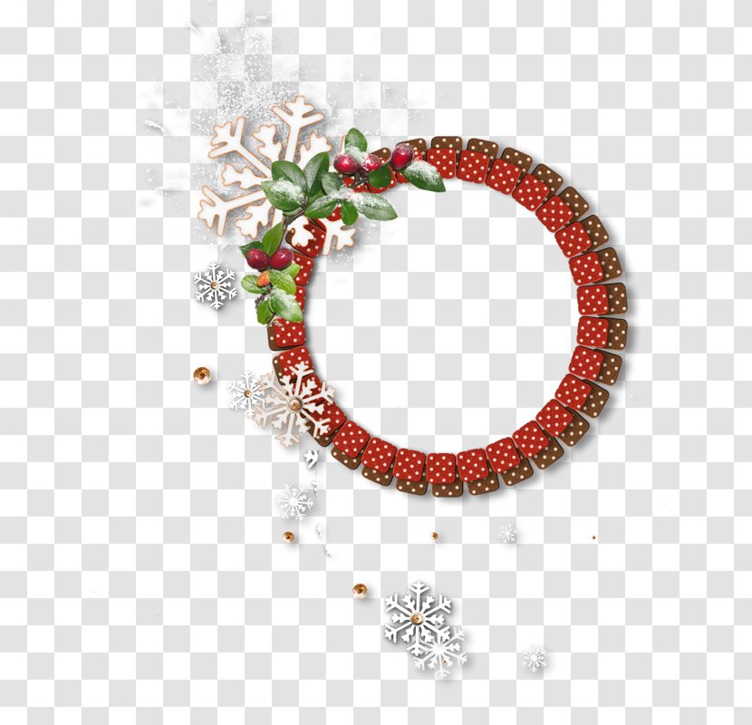 Christmas Decoration Cartoon - Necklace - Ornament Transparent PNG