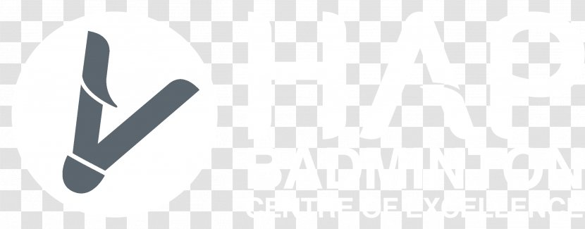 Logo Brand - White - Badminton Transparent PNG