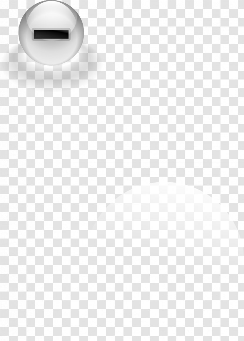 Silver Body Jewellery - Button Transparent PNG