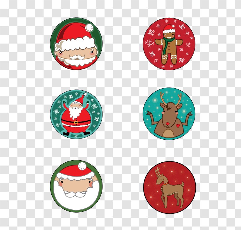 Christmas Ornament Recreation Character - Decoration - Button Tree Transparent PNG