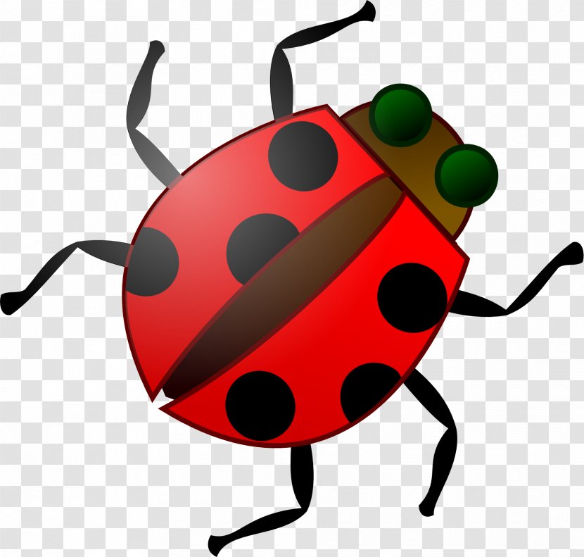Beetle Software Bug Clip Art - Ladybug Transparent PNG