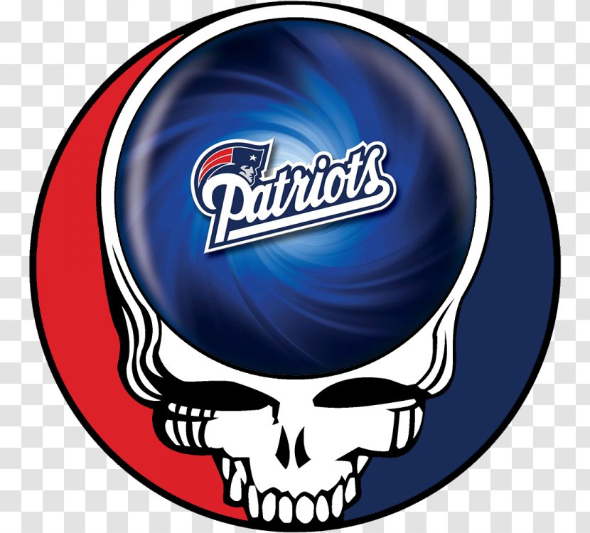 Grateful Dead Steal Your Face Logo Art Clip - Silhouette - New England Patriots Transparent PNG