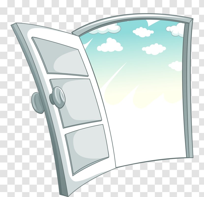 Door Hinge Royalty-free Illustration - Rectangle - Window Opens Transparent PNG