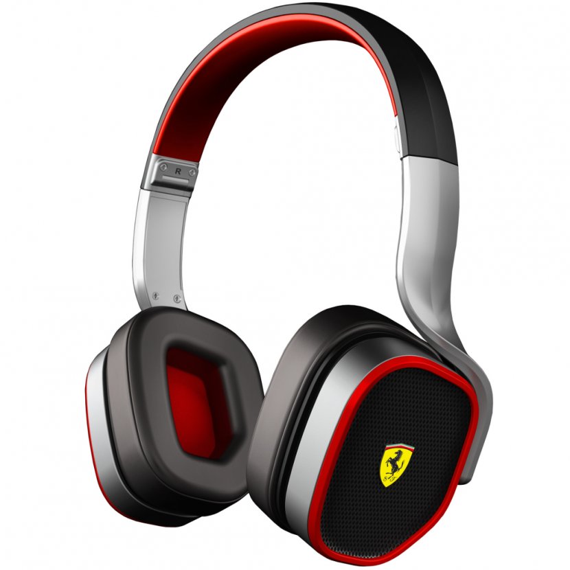 Scuderia Ferrari Car Headphones Grand Tourer - Headset Transparent PNG