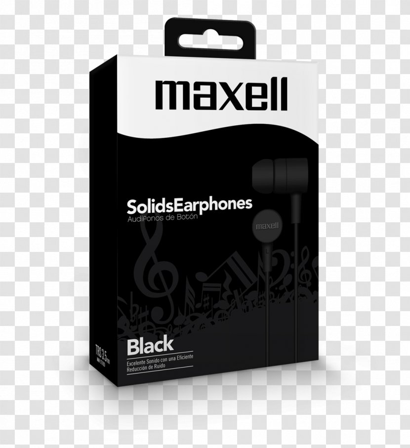 Microphone Headphones Maxell Solid 2 Écouteur - Phone Connector Transparent PNG
