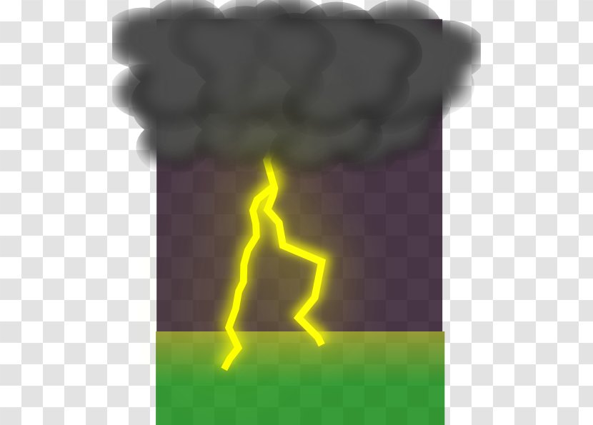 Thunderstorm Lightning Cloud Clip Art - Knee Transparent PNG