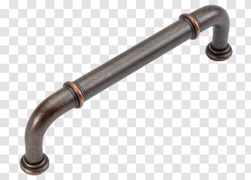 Door Handle Copper Cabinetry Drawer Pull Bronze - Pipe - Pull&bear Transparent PNG
