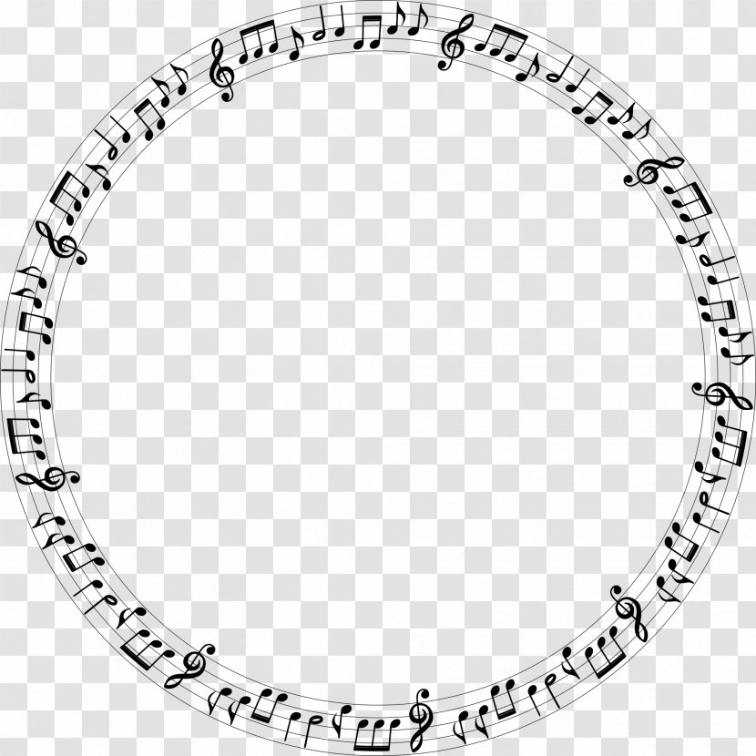 Musical Note Theatre - Silhouette - Circle Transparent PNG