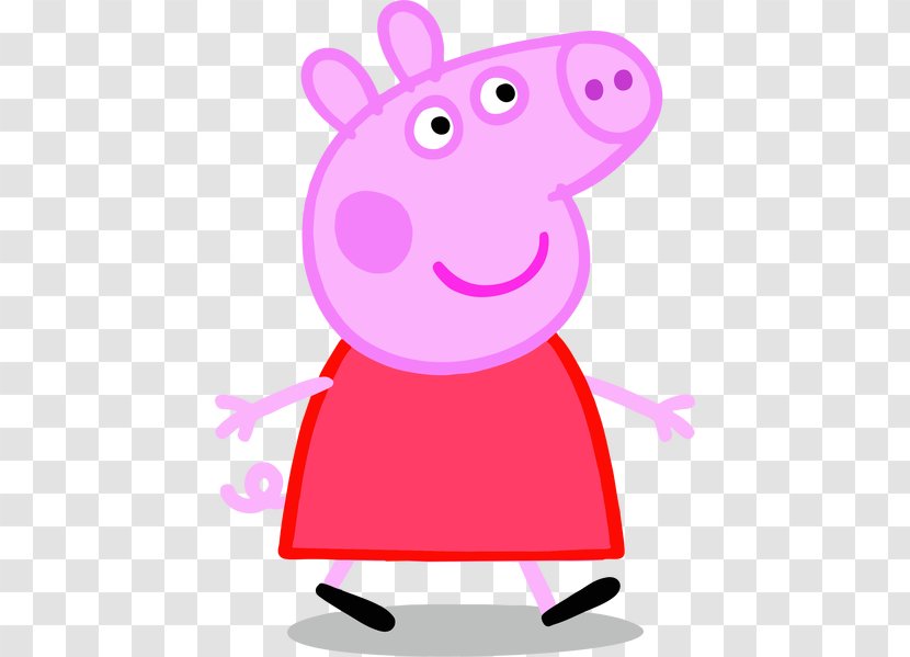 Daddy Pig Mummy George Clip Art - Nose Transparent PNG