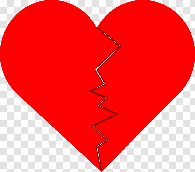 Heart Symbol Clip Art - Red Transparent PNG