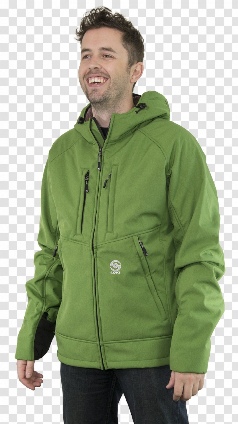 Hoodie Polar Fleece Outerwear Clothing Coat - Pocket - Mountain Man Transparent PNG