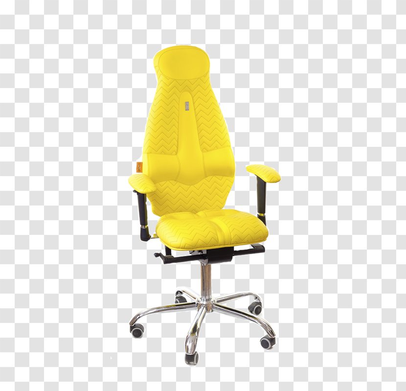 Office & Desk Chairs Wing Chair Furniture - Yellow Transparent PNG