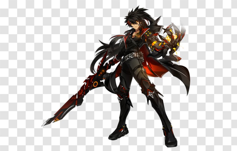 Elsword Elesis Character Player Versus Wiki - Tree - Fire In His Blood Transparent PNG