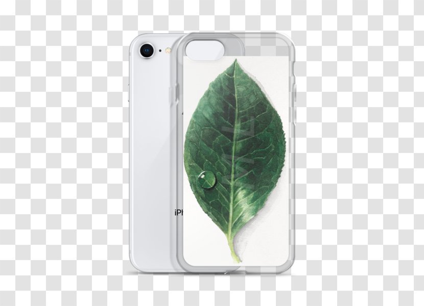 Green Leaf Mobile Phone Accessories Phones IPhone - Case Transparent PNG
