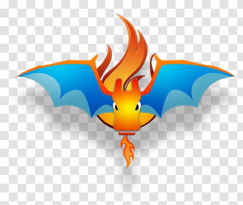 Charizard Pokémon FireRed And LeafGreen Red Blue Charmander Dragon - Logo Transparent PNG