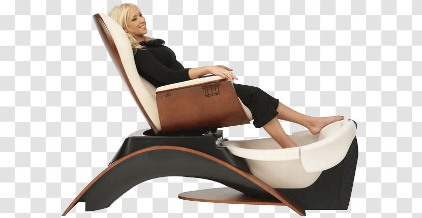 Massage Chair Pedicure Day Spa Beauty Parlour - Comfort - Foot Transparent PNG