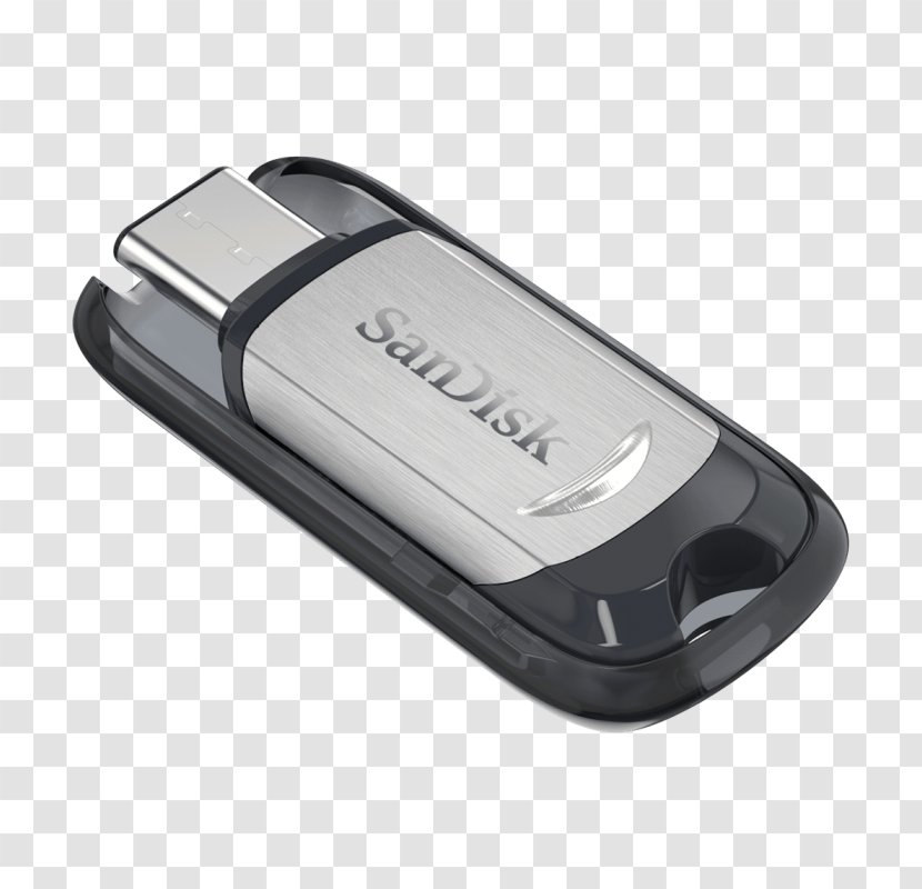 USB On-The-Go Flash Drives SanDisk USB-C 3.0 - Handheld Devices Transparent PNG