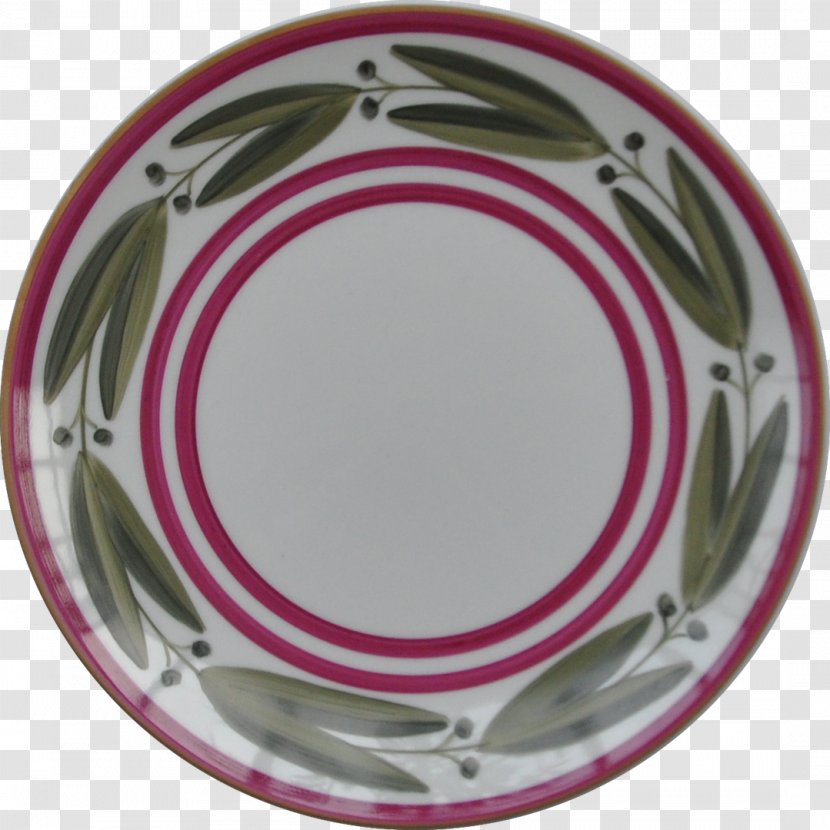 Plate Porcelain Maroon Tableware Transparent PNG